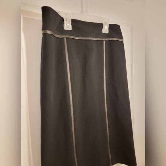 Phillipe Adec 100% Wool 100%  Silk Skirt - Picture 4 of 8